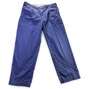 Polo Golf Ralph Lauren Chinos Mens 42 x 30 Navy Blue Excellent Microfiber